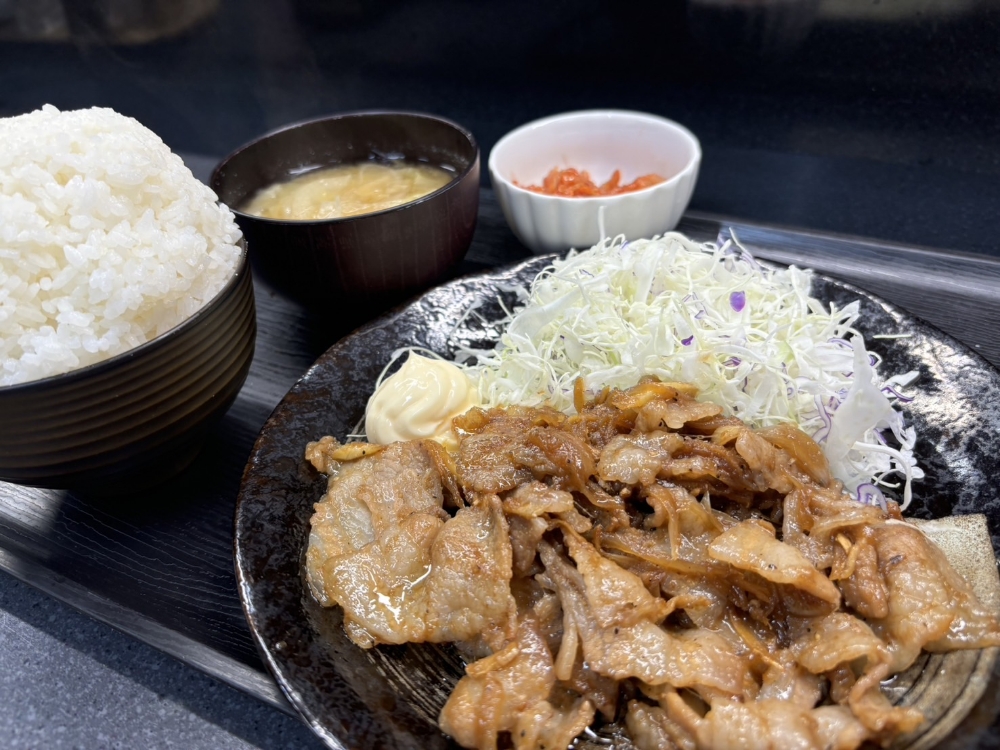 生姜焼き定食